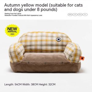 Cat Bed Self-Warming | Removable & Washable Winter Cat Nest
