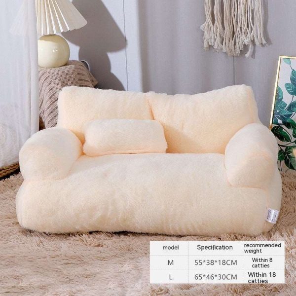 Luxury Cat Bed Sofa Winter Warm Cat Nest Pet Bed For Small Medium Dogs Cats Comfortable Plush Puppy Bed Pet Supplies - Image 11