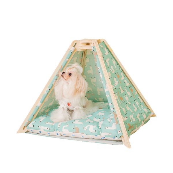 Dog Tent Bed | Removable Pet House with Cushion - Image 5