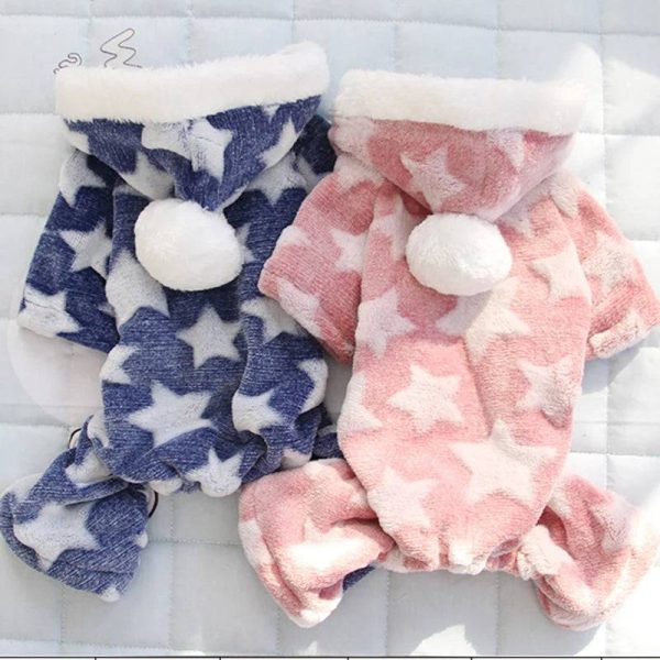 Autumn Winter Warm Cat Costume | Soft Fleece Clothes - Image 3