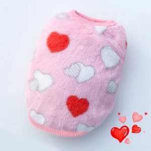 Warm Fleece Pet Coat | Winter Outfit