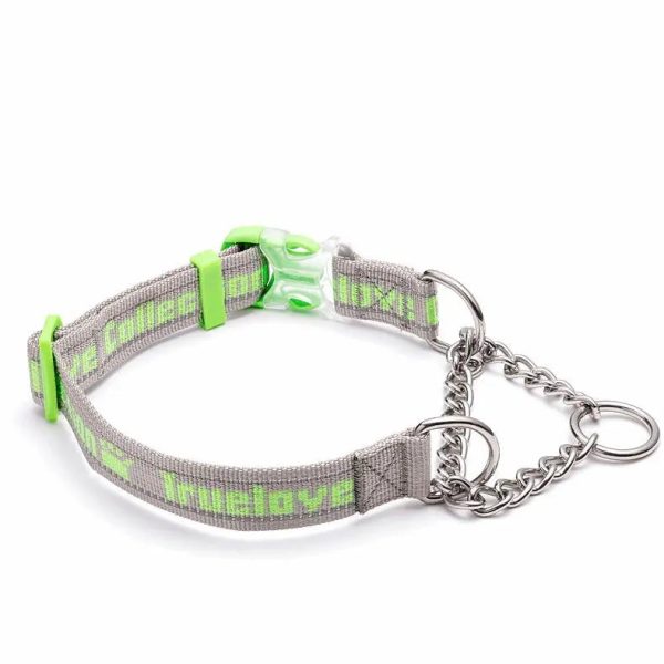 Reflective Dog Collar | Adjustable 3M Reflective Training Collar for Large Dogs, High-Visibility & Heavy-Duty Design - Image 3