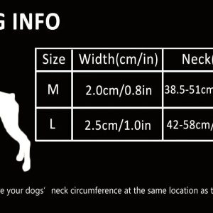 Reflective Dog Collar | Adjustable 3M Reflective Training Collar for Large Dogs, High-Visibility & Heavy-Duty Design
