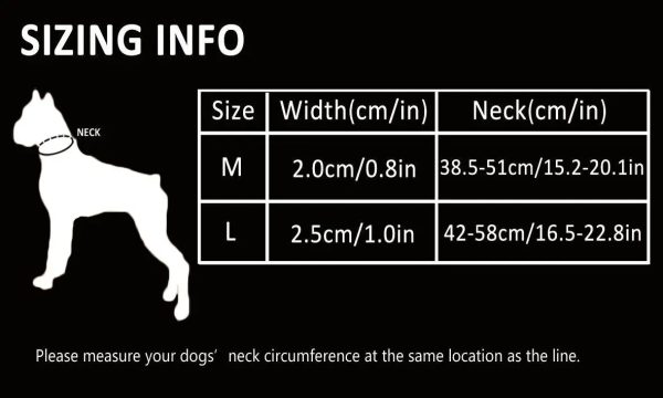 Reflective Dog Collar | Adjustable 3M Reflective Training Collar for Large Dogs, High-Visibility & Heavy-Duty Design - Image 6