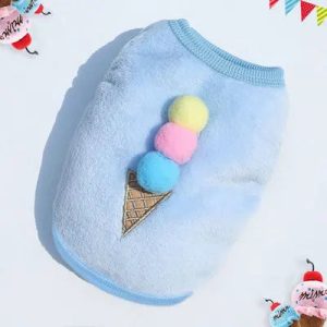 Warm Fleece Pet Coat | Winter Outfit
