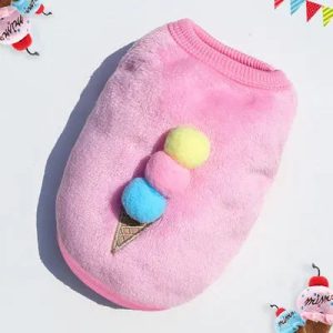 Warm Fleece Pet Coat | Winter Outfit