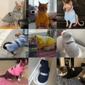Security Cat Hoodie | Warm Jacket