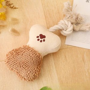 Dog Rope Toy | Pet Cotton Rope Toy with Sound