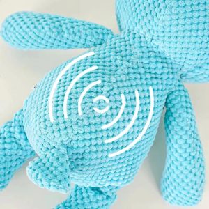 Large Squeaky Dog Chew Toys | Soft Plush Bear Shape