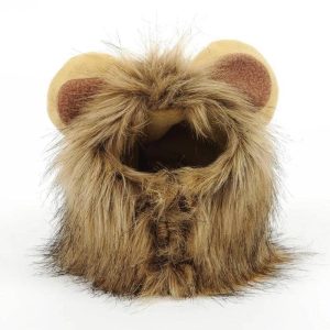 Pet Cosplay Hat | Lion Mane Wig