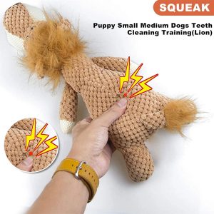 Plush Dog Toys | Bite-Resistant Squeaky