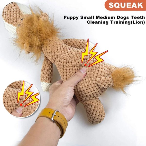 Plush Dog Toys | Bite-Resistant Squeaky - Image 6