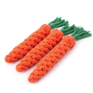 Carrot Dog Rope Toy | Durable Chew Toy