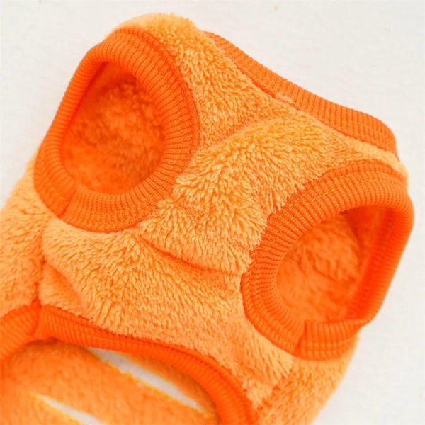 Warm Fleece Pet Coat | Winter Outfit - Image 5