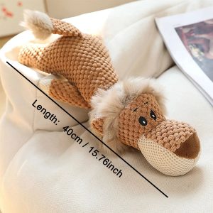 Plush Dog Toys | Bite-Resistant Squeaky