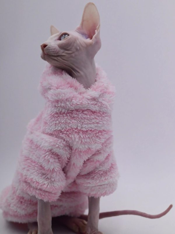 Mink Fleece Cat Cardigan | Warm Winter Jacket - Image 2