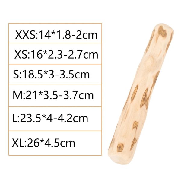 Natural Coffee Wood Dog Chew Stick – Bite-Resistant Toy - Image 6