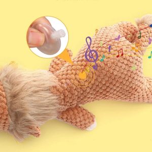 Plush Dog Toys | Bite-Resistant Squeaky