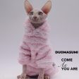Mink Fleece Cat Cardigan | Warm Winter Jacket